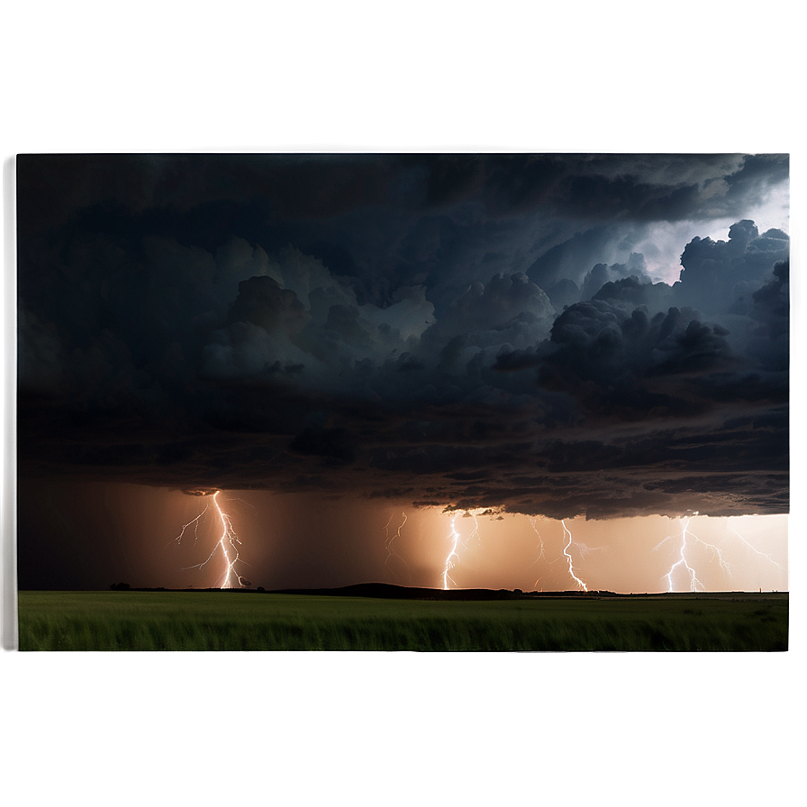 Thunderstorm Lightning Field Png Dwa80 PNG