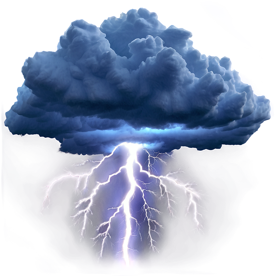 Thunderstorm Lightning Field Png Ftf57 PNG