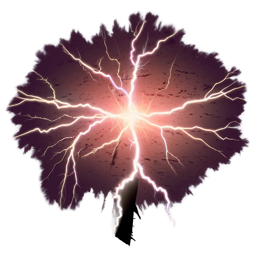 Thunderstorm Lightning Network Png 06202024 PNG