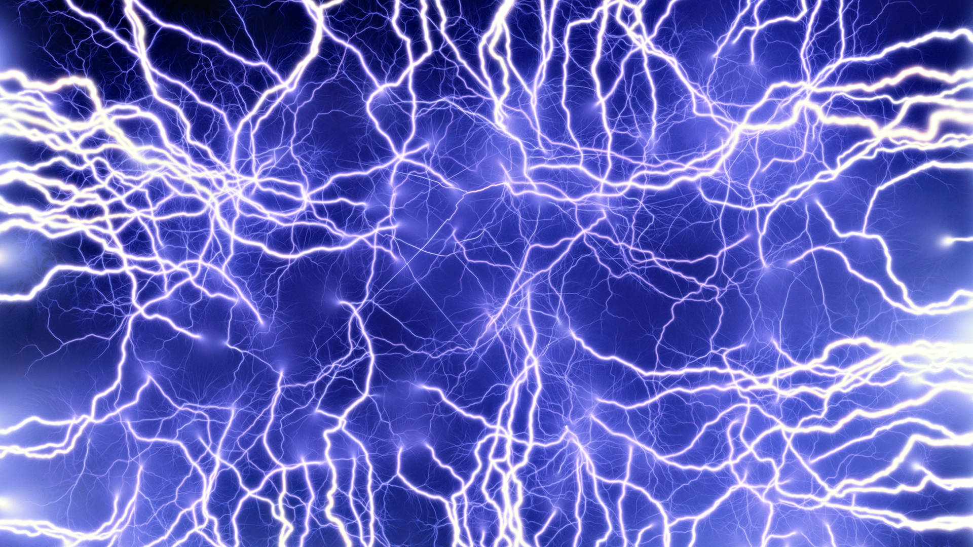 Thunderstorm Lightning Screen Wallpaper