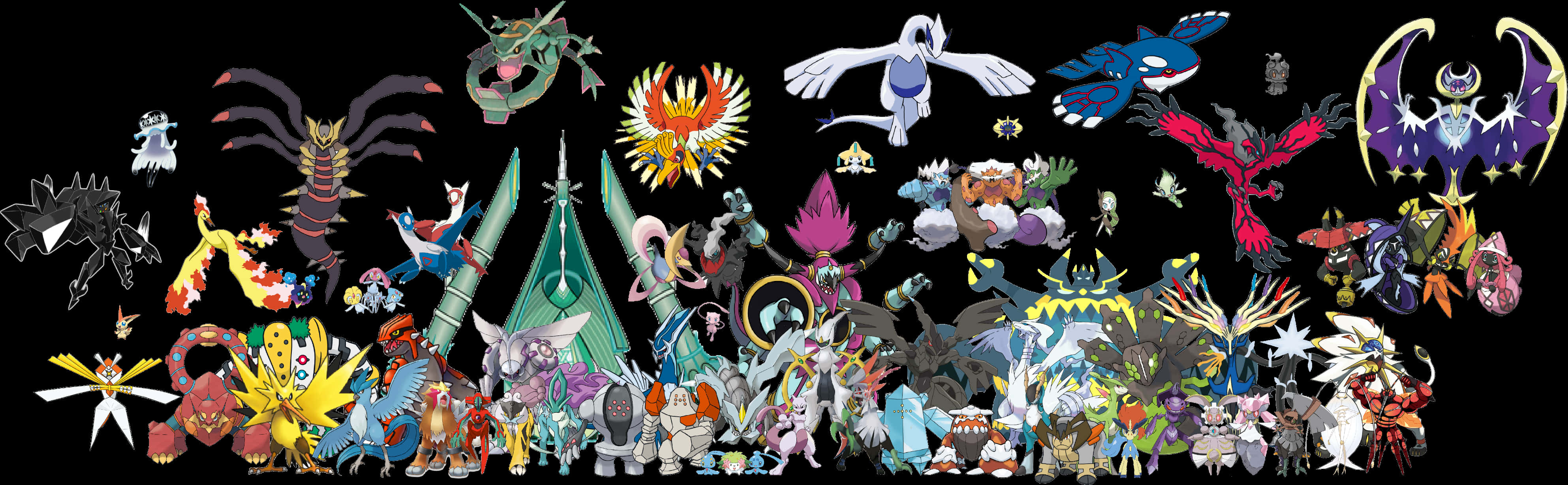 Thundurusund Andere Pokémon Wallpaper