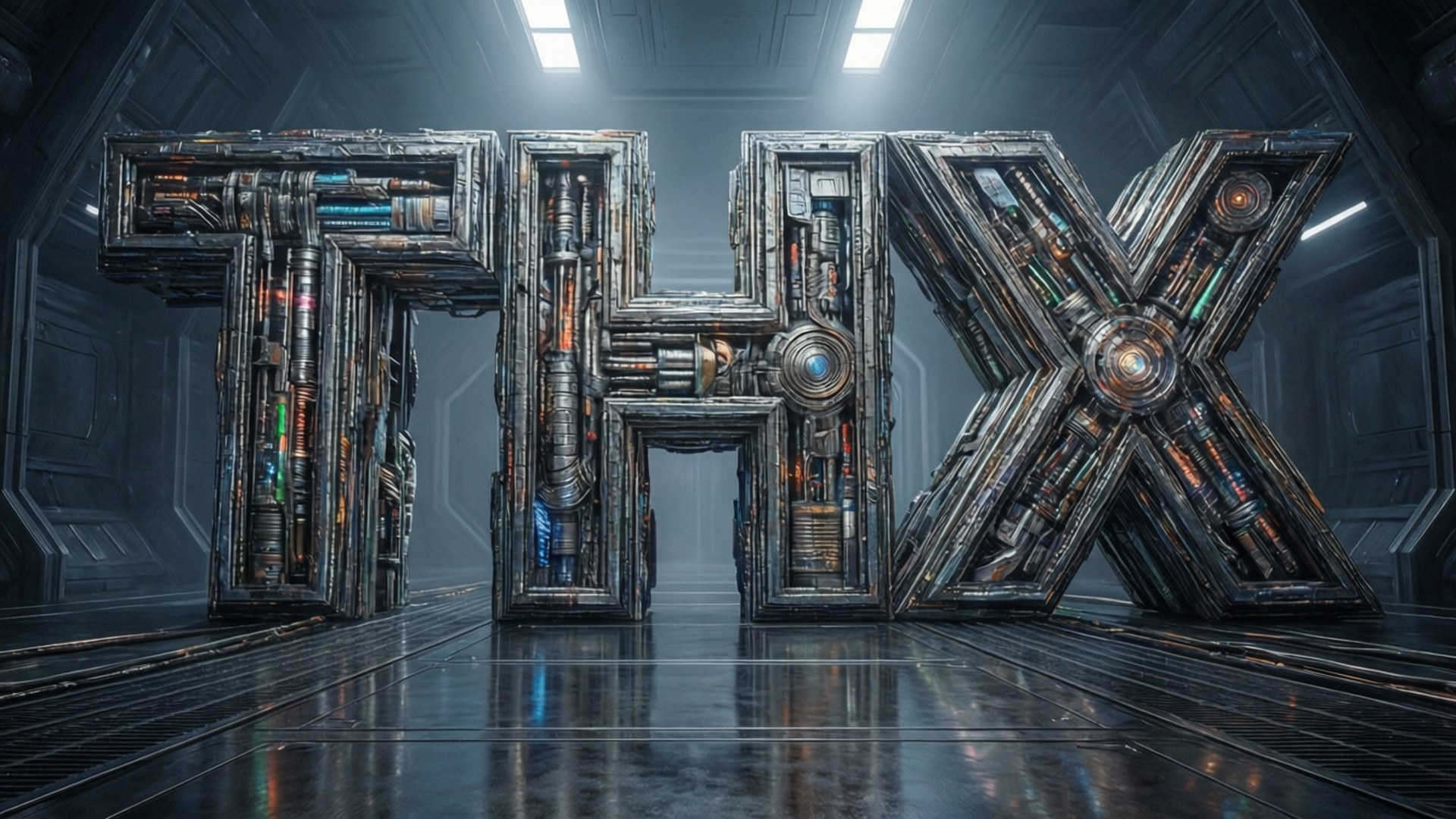 THX Sci-Fi Corridor Wallpaper