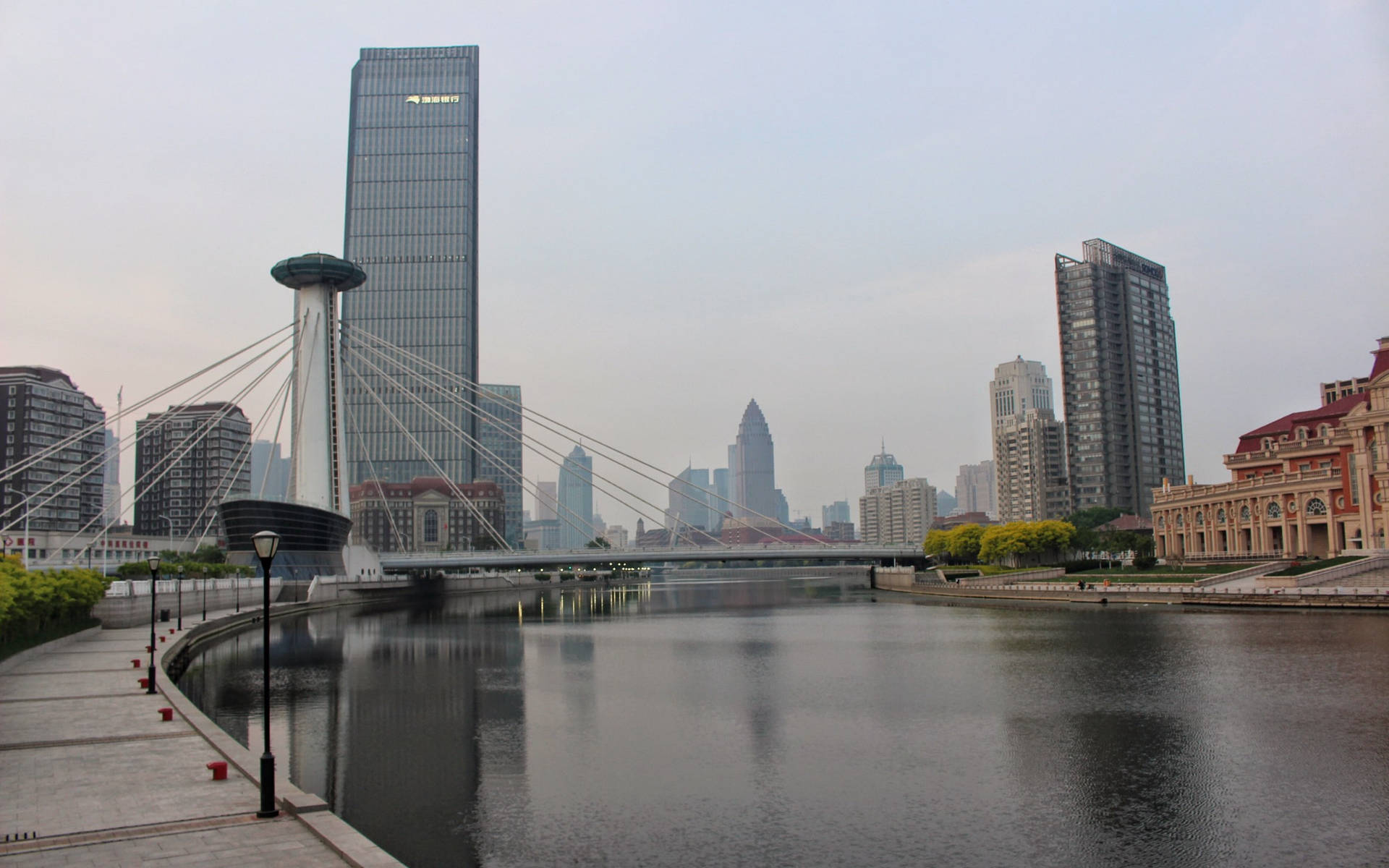 Lagran Arquitectura De Tianjin Fondo de pantalla