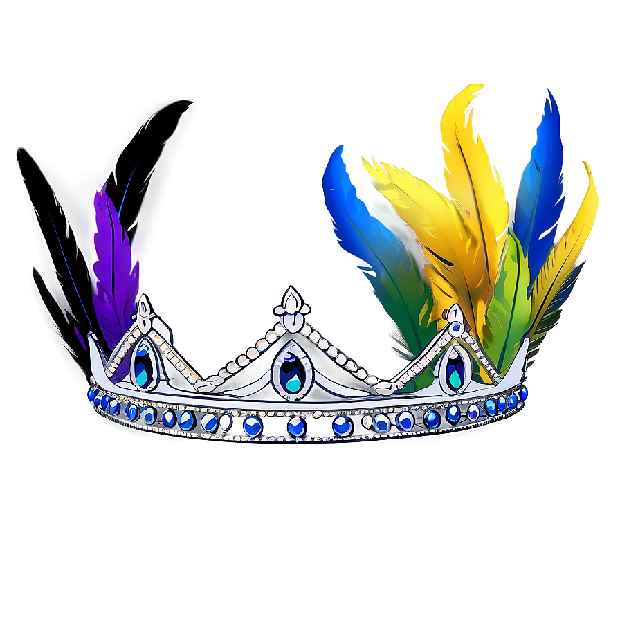 Tiara With Feathers Png 39 PNG