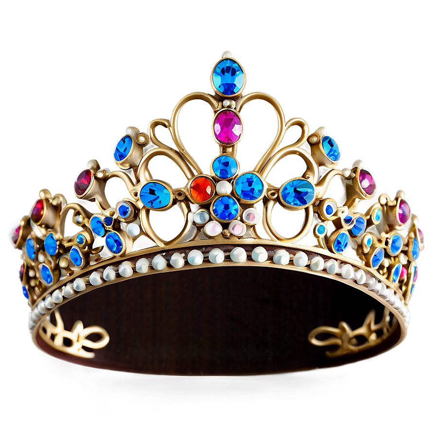 Tiara With Flowers Png Bgs PNG