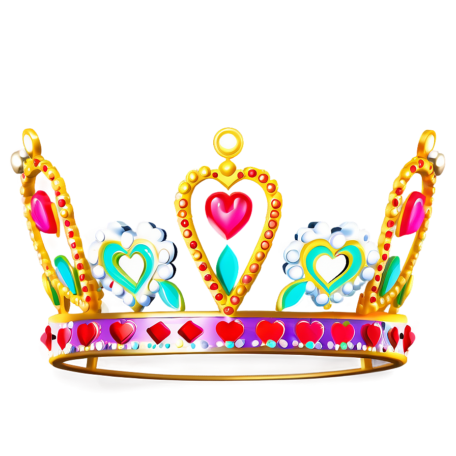 Tiara With Hearts Png Atm24 PNG