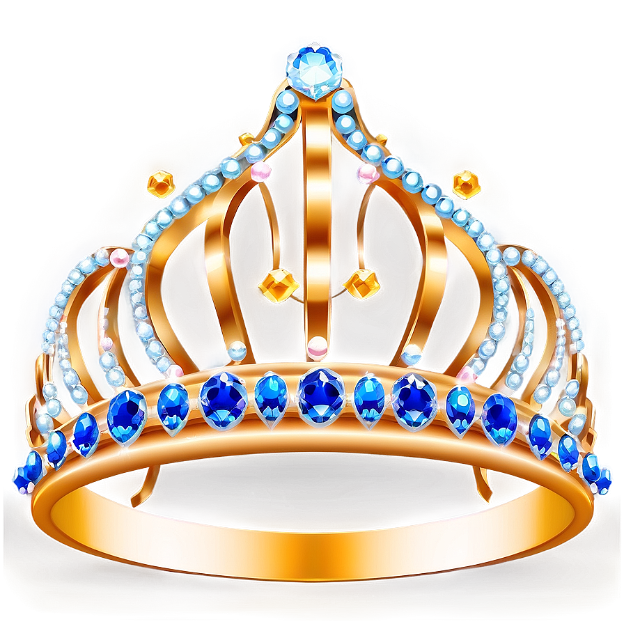 Tiara With Ribbons Png Kda85 PNG