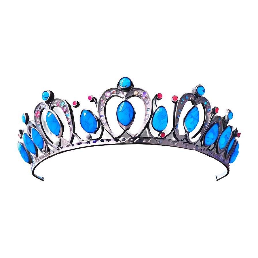 Tiara With Ribbons Png Qmj13 PNG