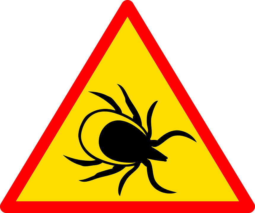Tick Warning Sign PNG