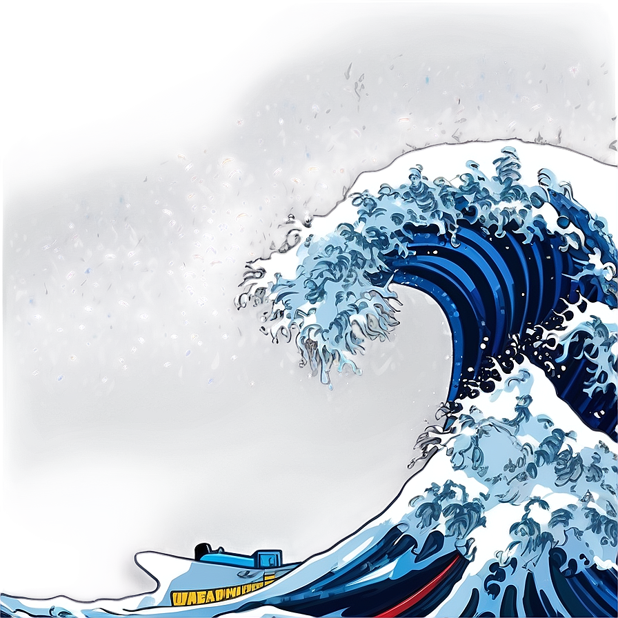 Tidal Wave Art Png Uot PNG