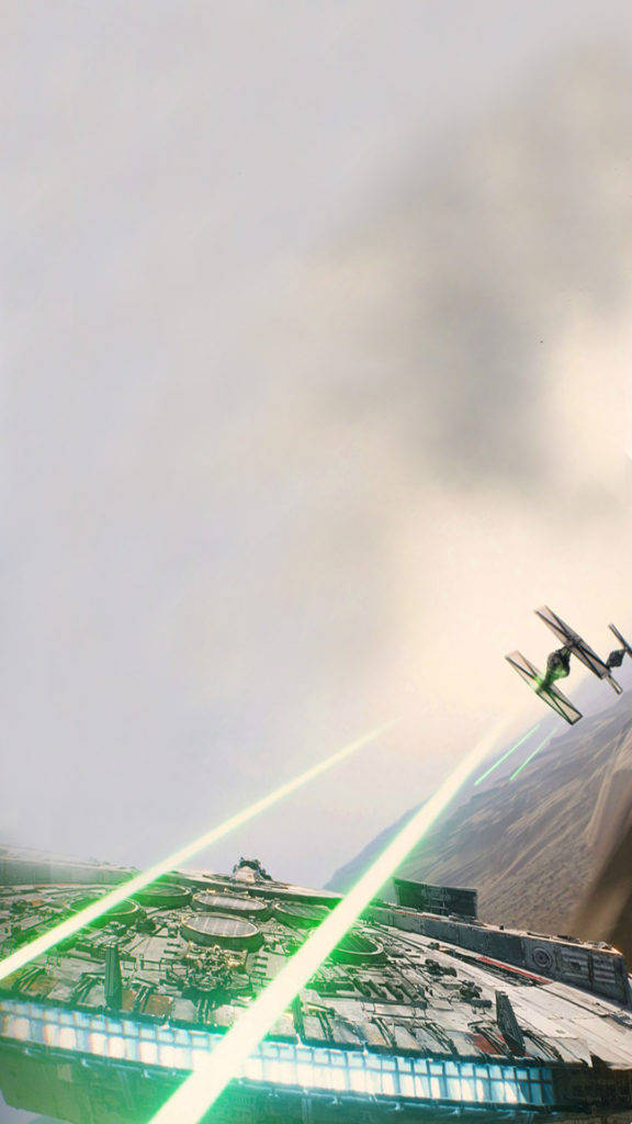 TIE Fighter Star Wars Iphone 7 baggrundsbillede Wallpaper