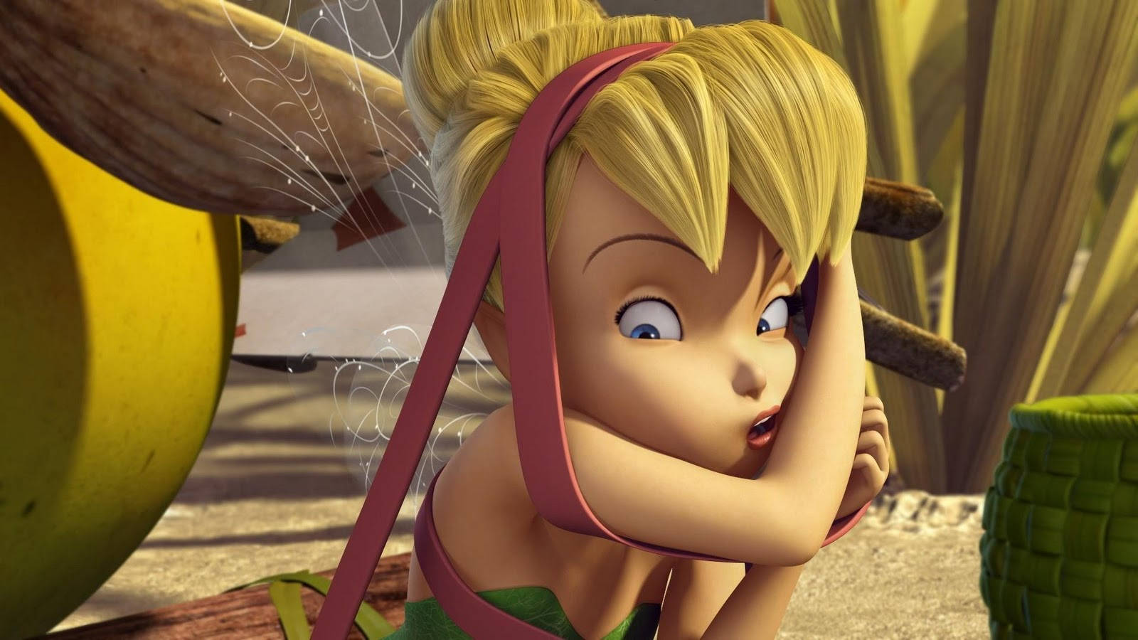Tied Up Tinker Bell Wallpaper