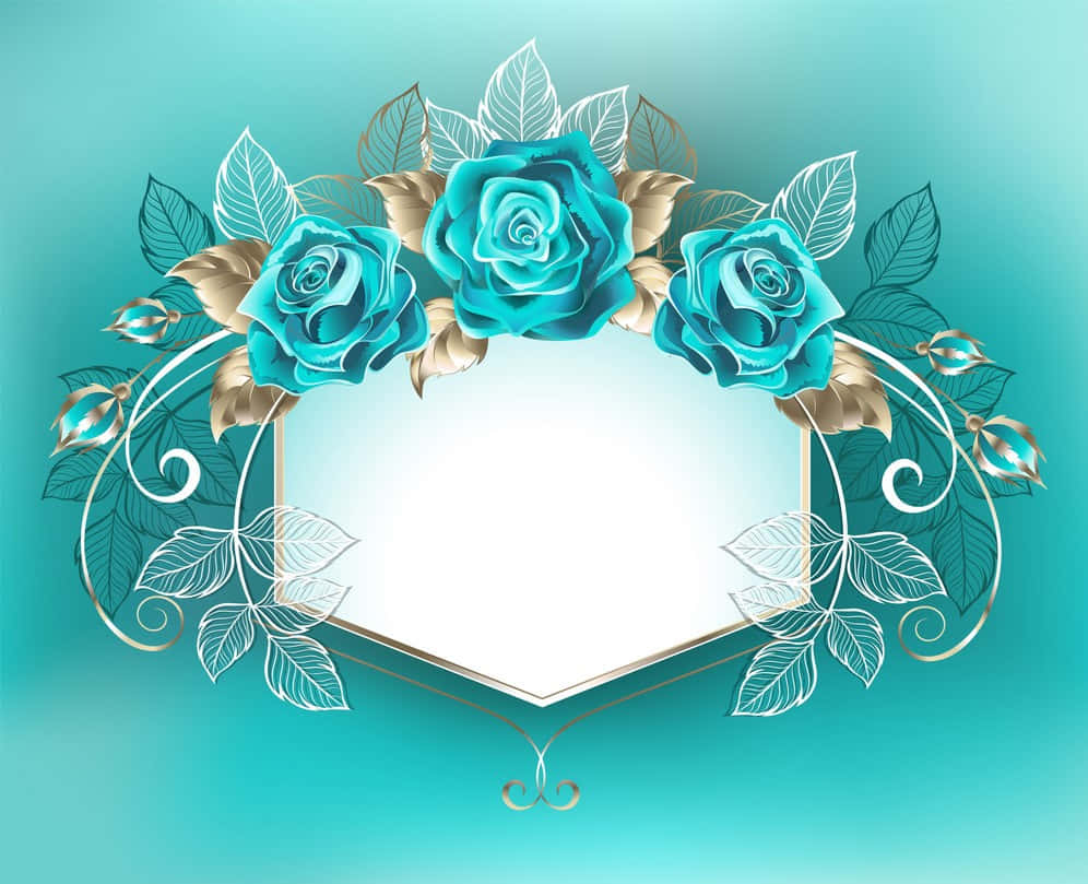 Refreshing Tiffany Blue Background