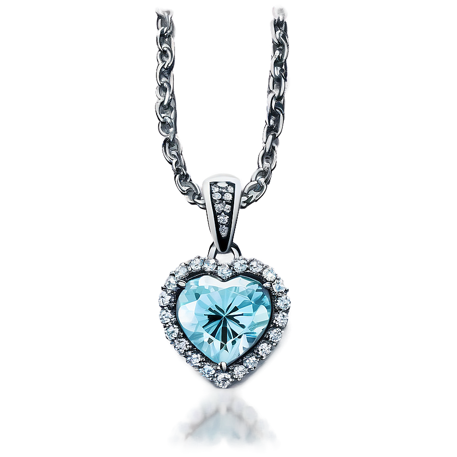 Tiffany Heart Necklace Png Jjw73 PNG