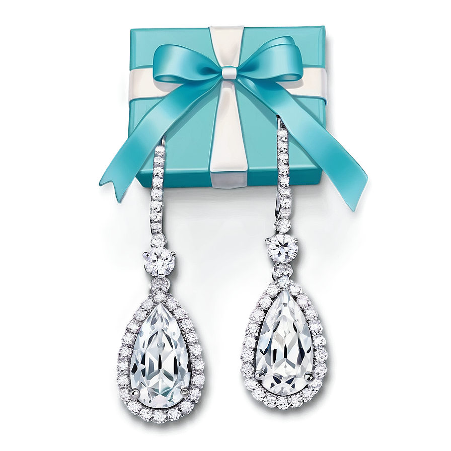 Tiffany Soleste Earrings Png 06242024 PNG