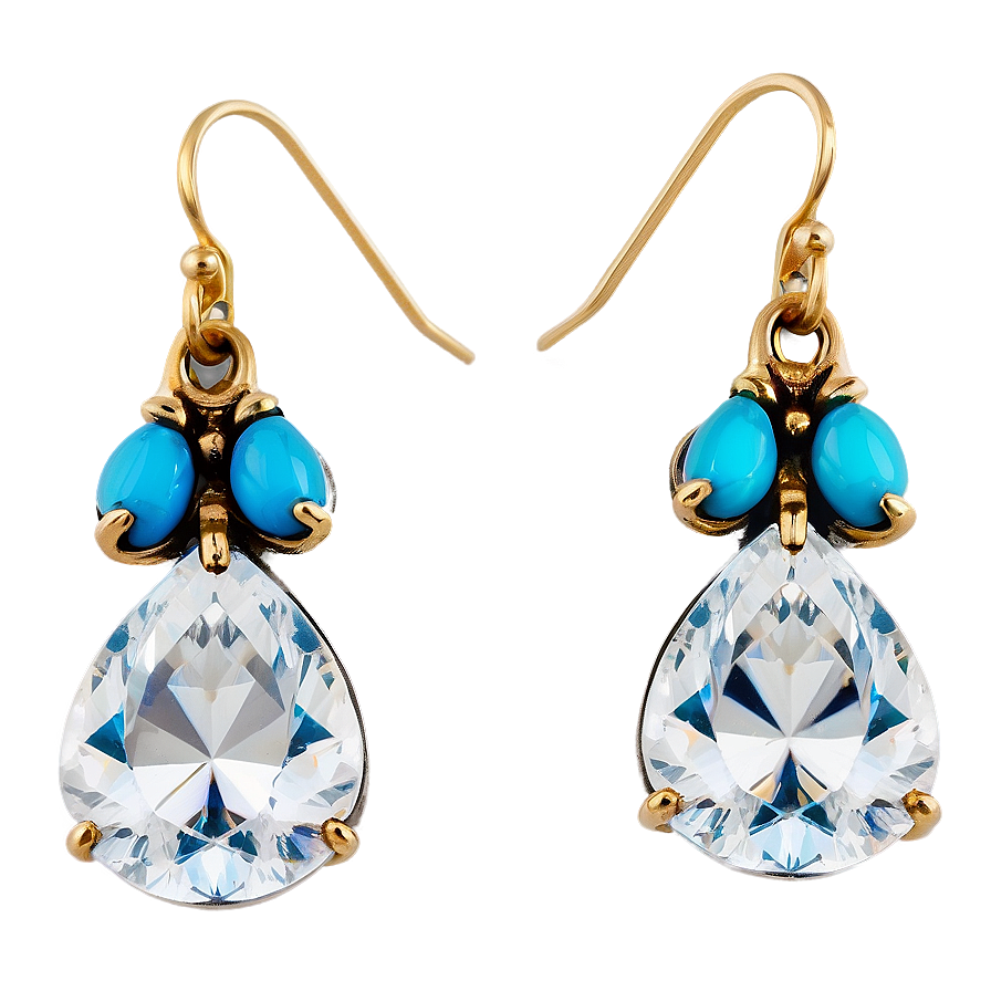 Tiffany Teardrop Earrings Png 45 PNG