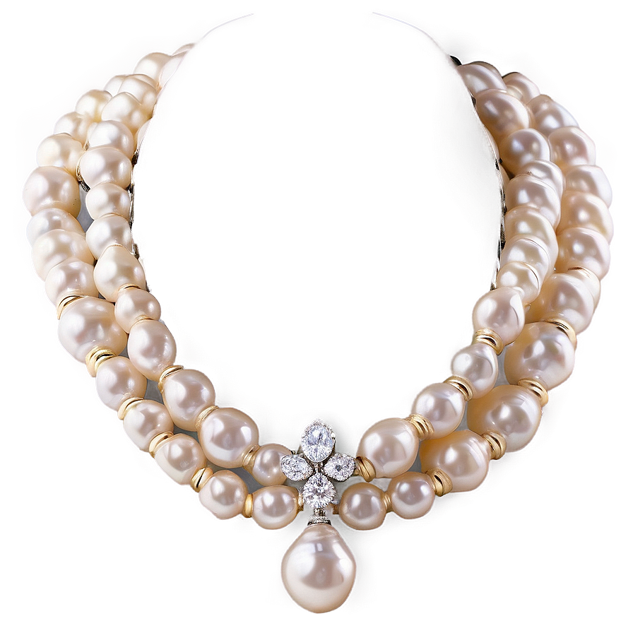 Tiffany Ziegfeld Collection Pearl Necklace Png 93 PNG