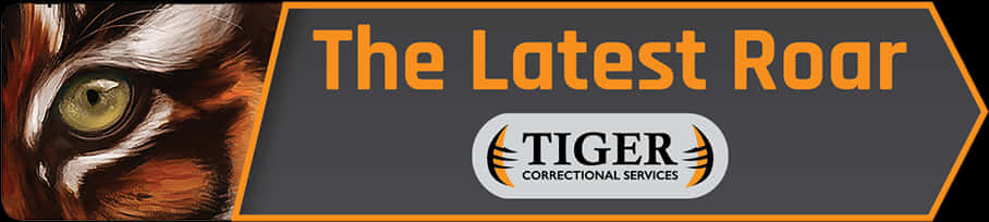 Tiger Correctional Services Banner PNG