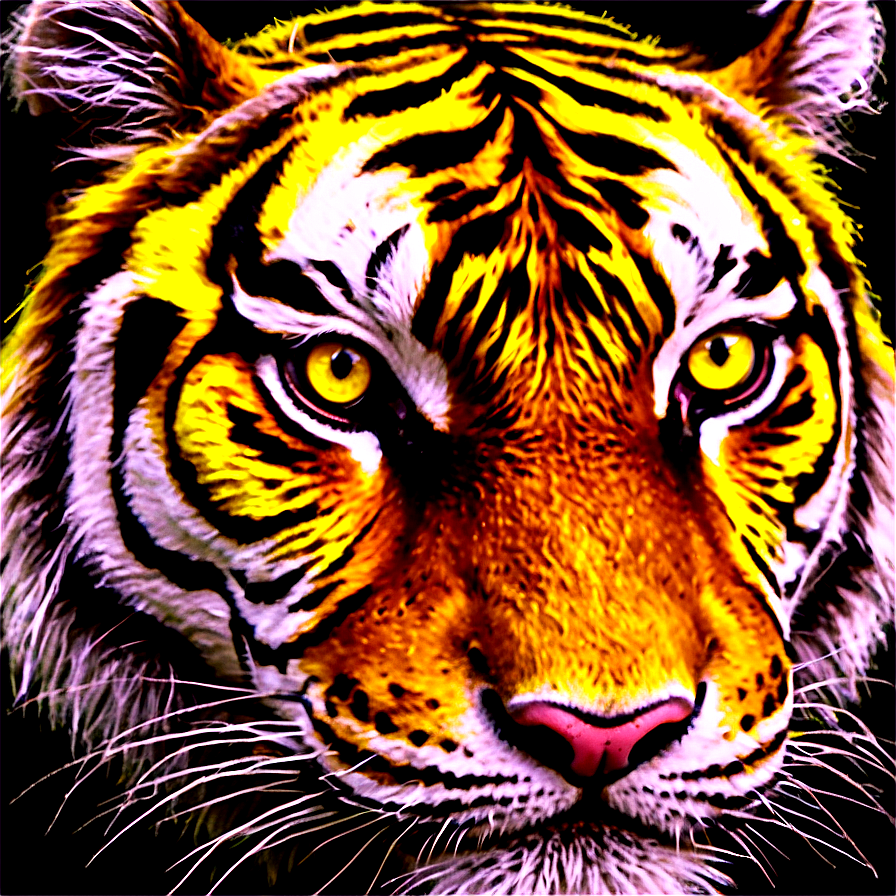 Tiger Eyes In The Jungle Png Fdx PNG