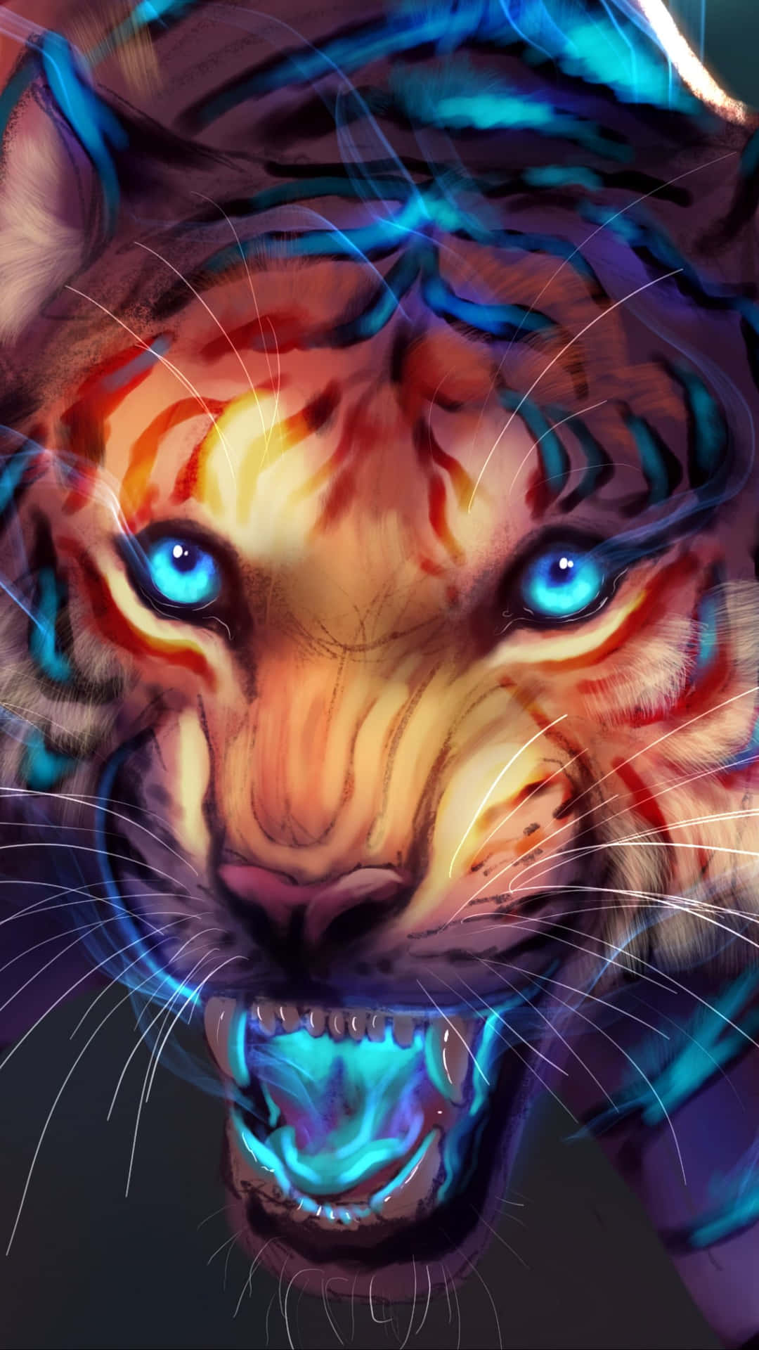 Go Big and Bold With Tiger Galaxy Wallpaper