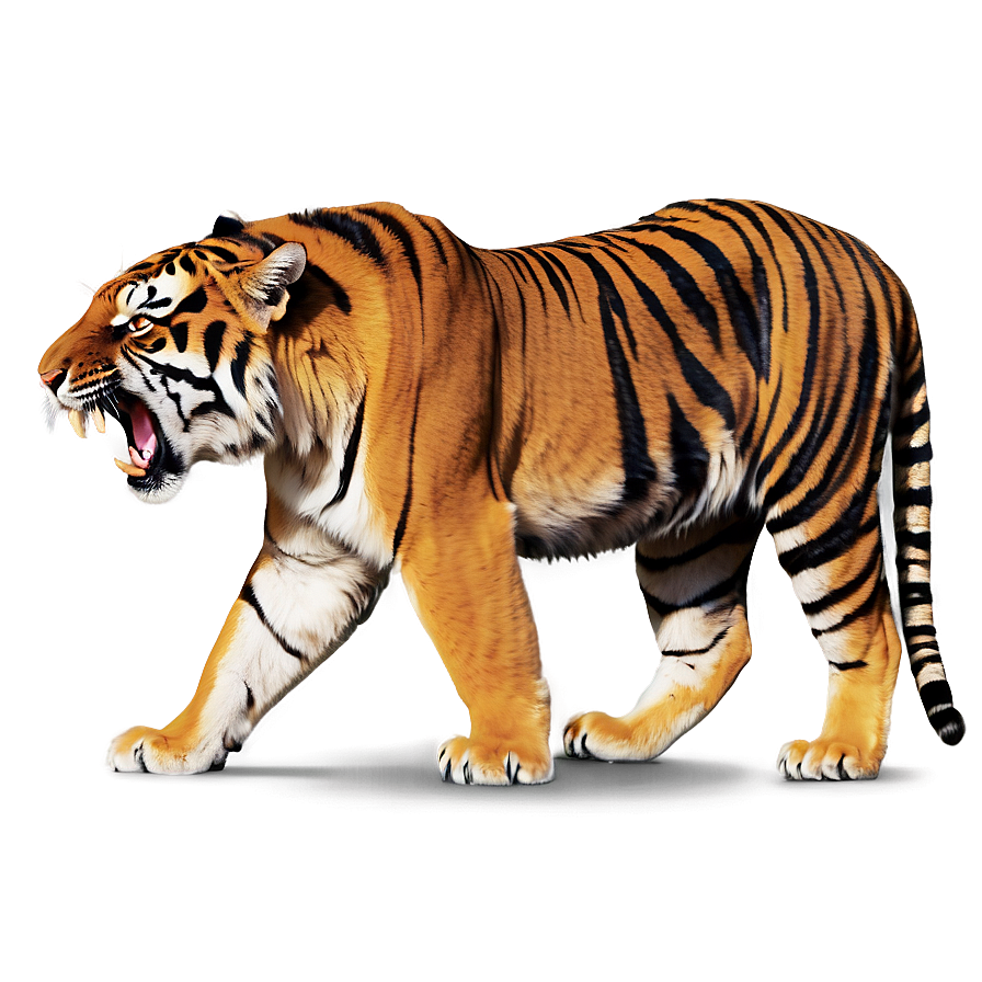 Tiger Growling Png 05032024 PNG