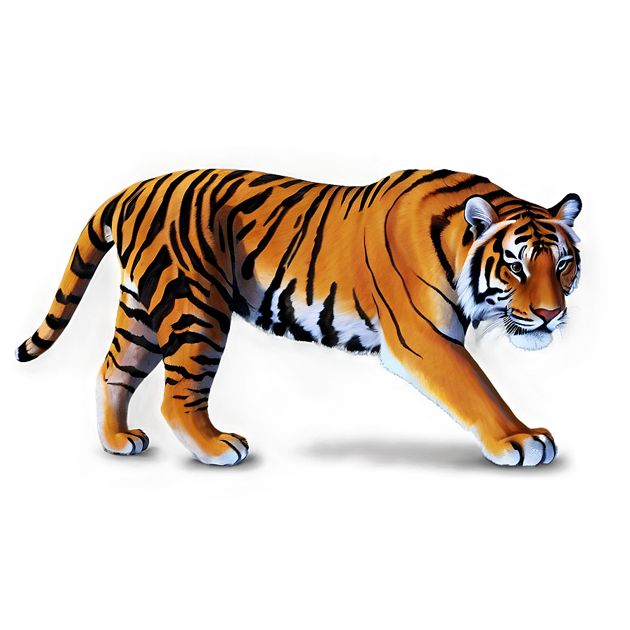 Tiger In Night Png 25 PNG