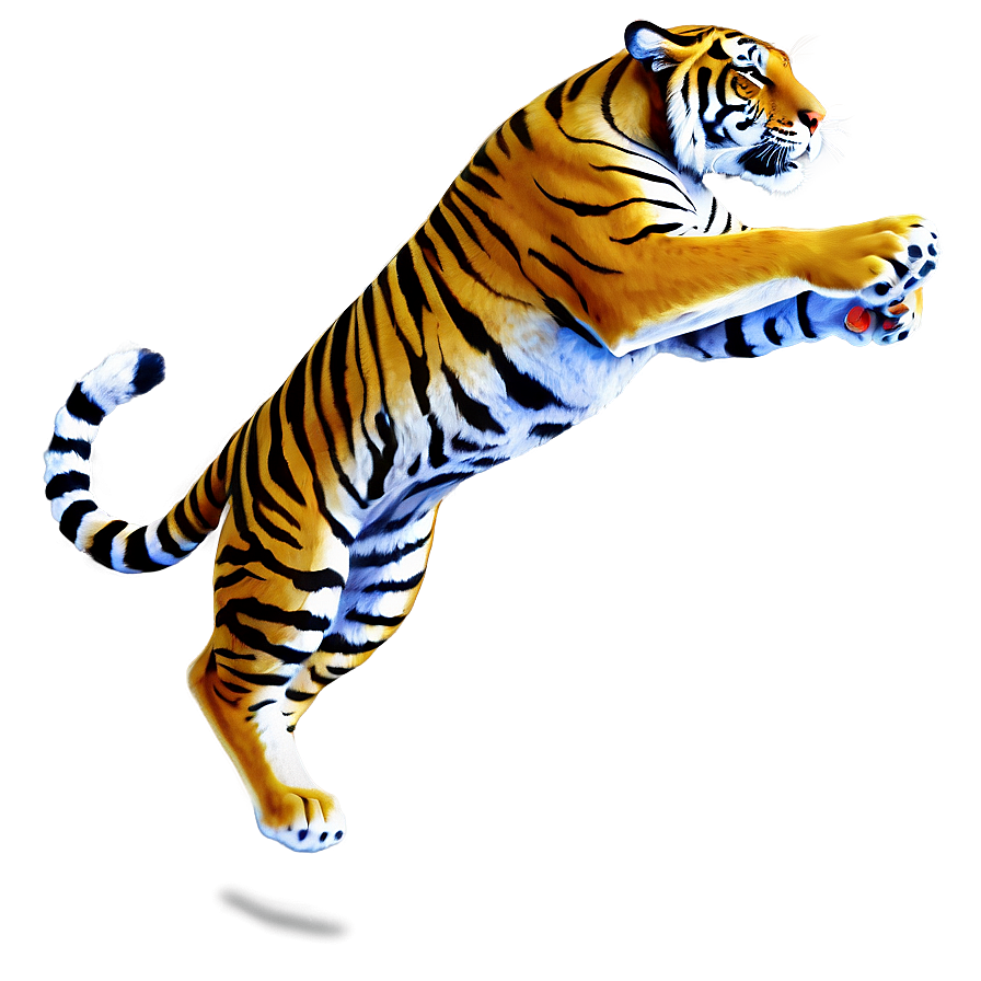 Tiger Jumping Png 58 PNG