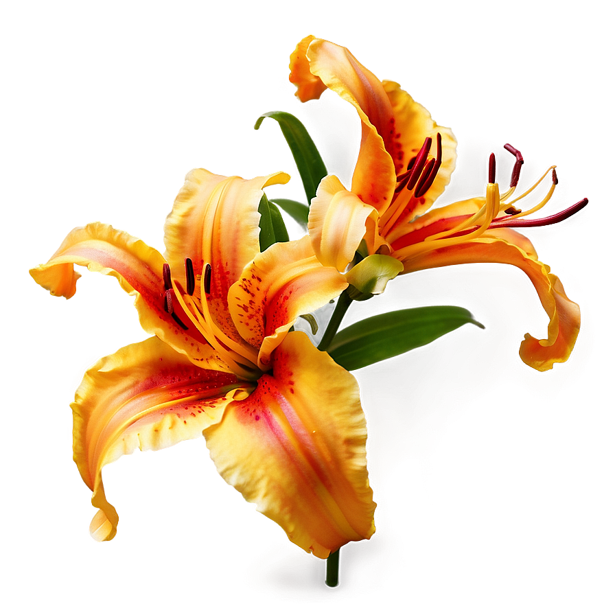 Tiger Lily Flower Png 06272024 PNG
