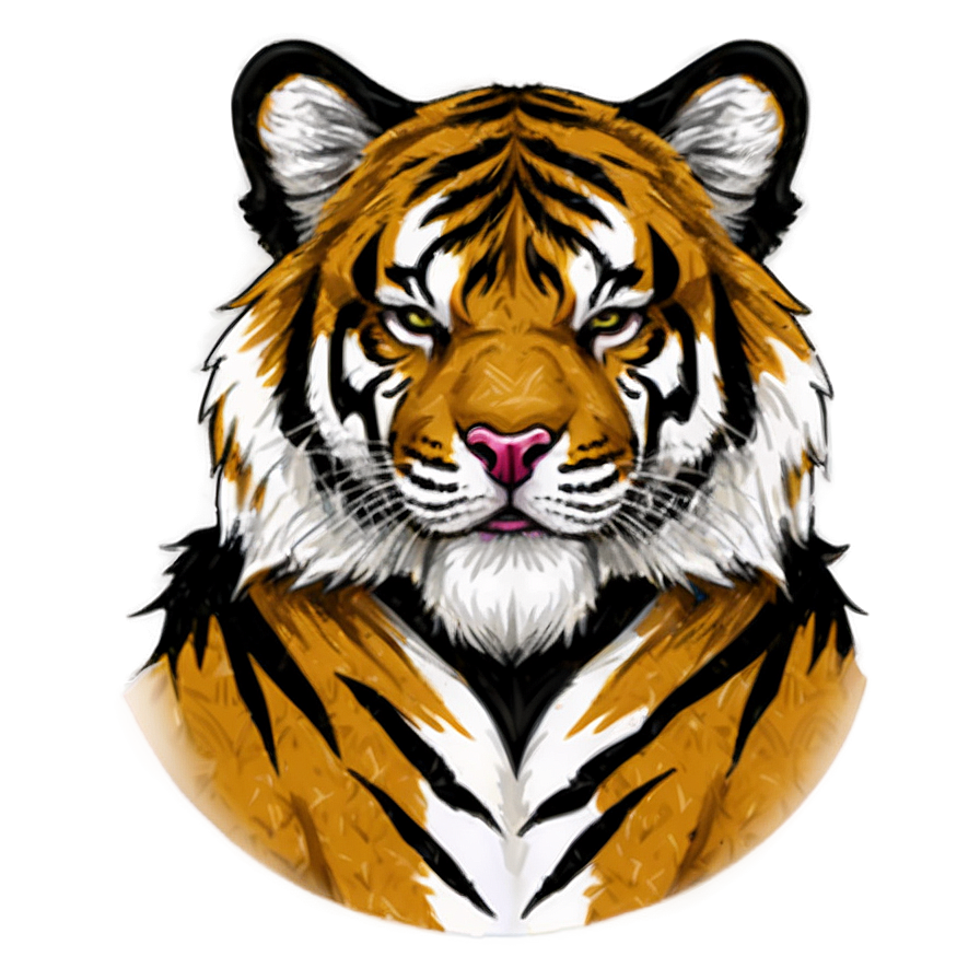 Download Tiger Mascot Png 05032024 | Wallpapers.com