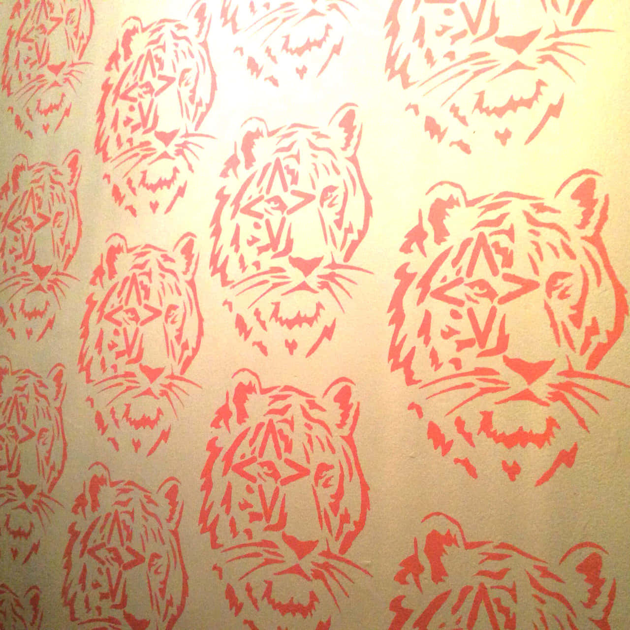 Tiger Pattern Wallpaper Art Wallpaper