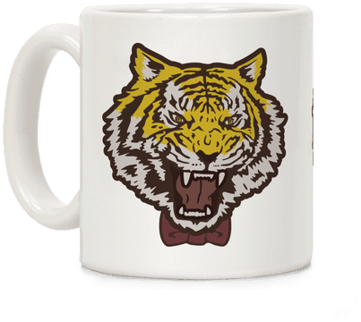 Tiger Print Mug PNG