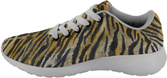 Tiger Print Running Shoe PNG