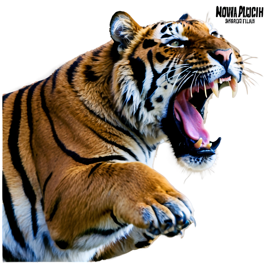 Tiger Showing Teeth Png 36 PNG