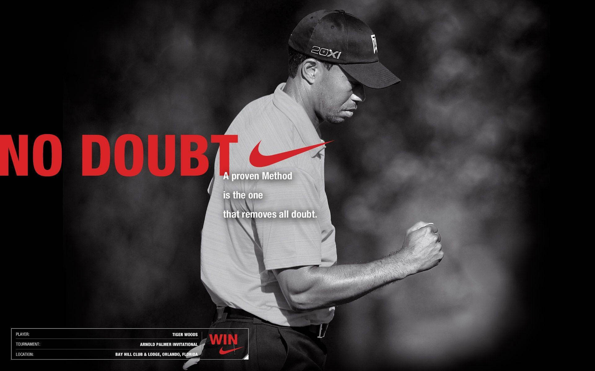 Tiger Woods No Doubt Wallpaper