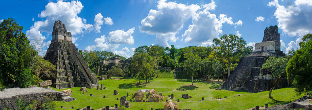 Tikal Panorama Wallpaper