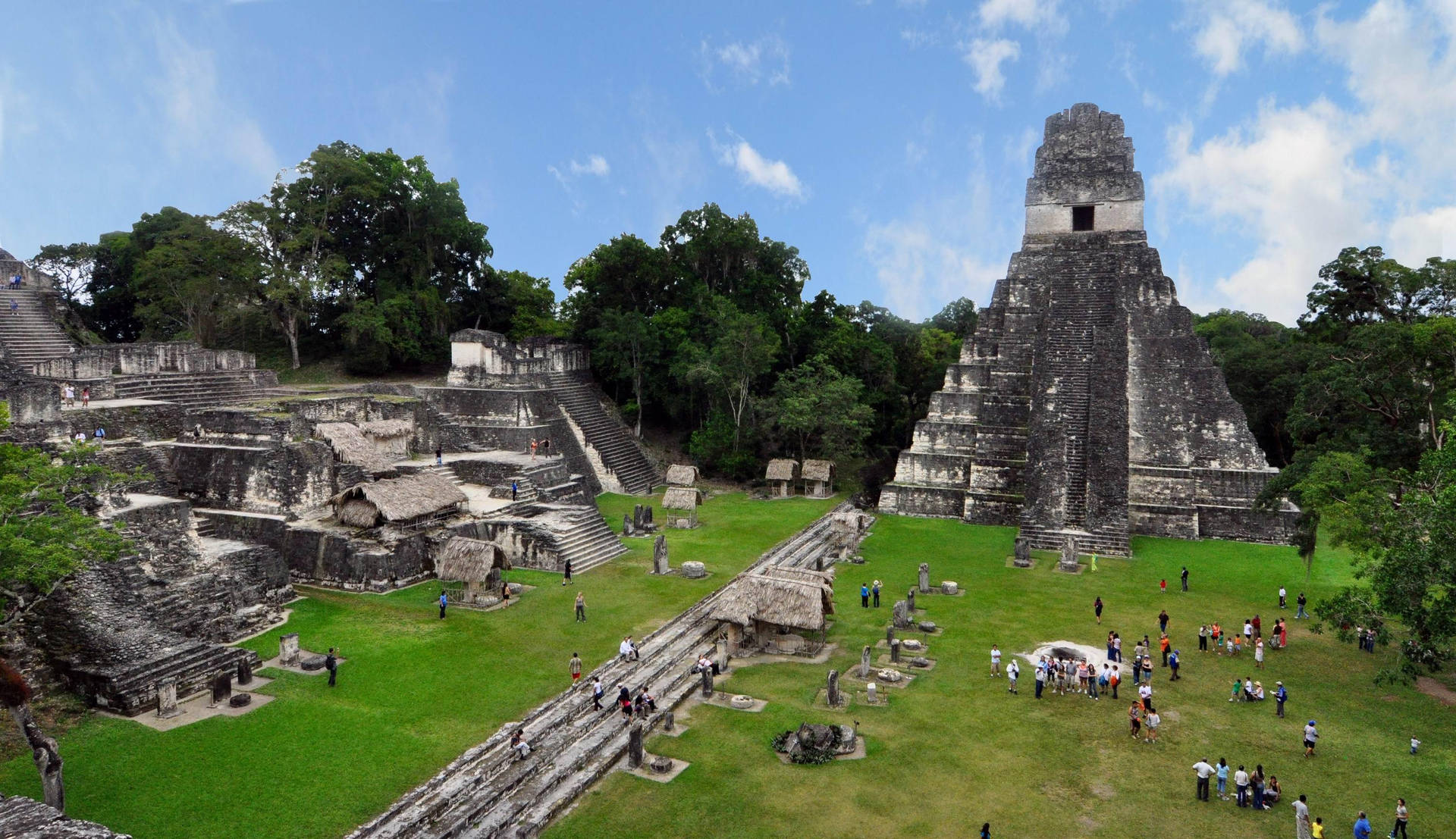 Zonaturistica Di Tikal Sfondo