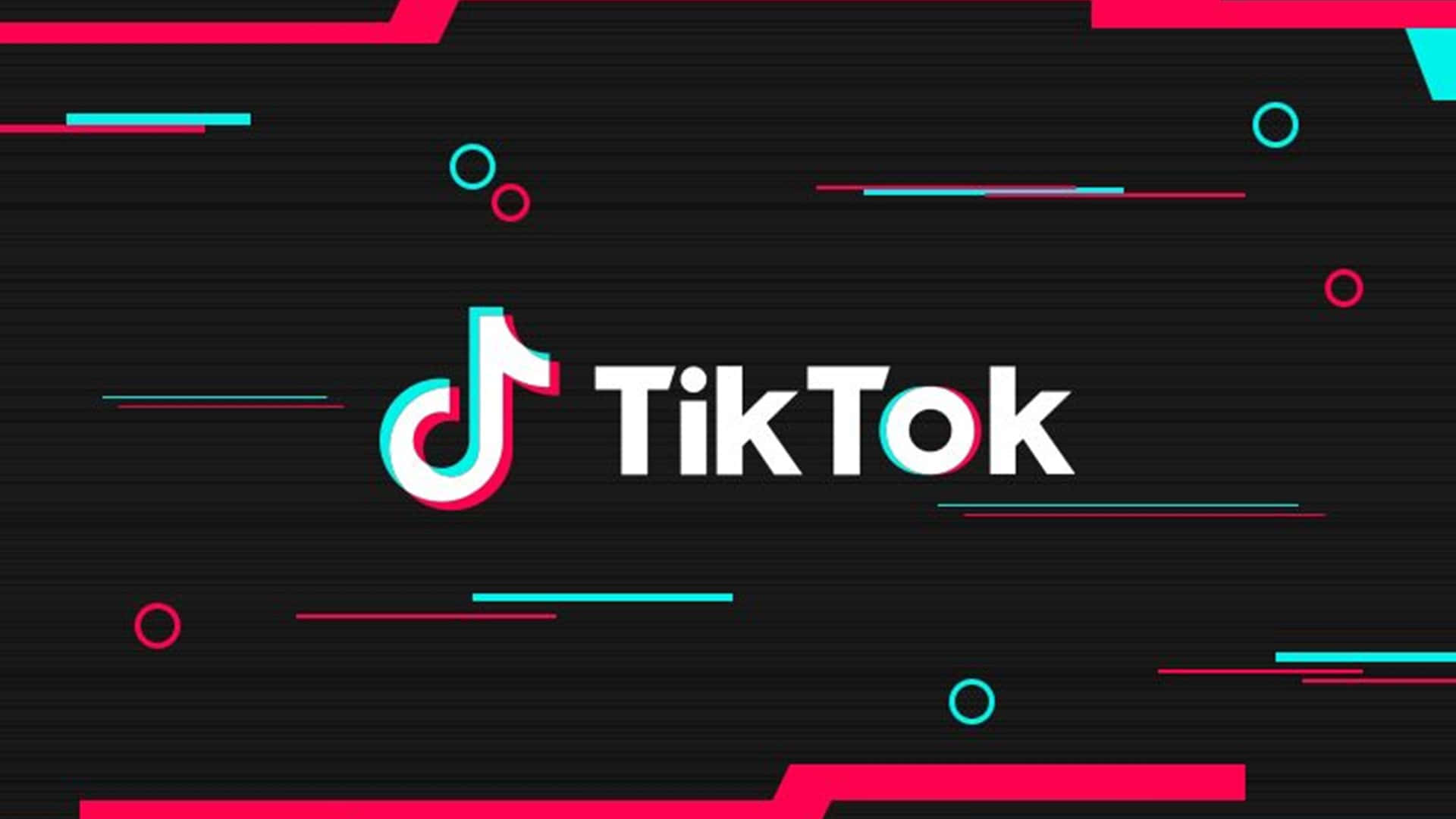 TikTok Logo Graphics Art Wallpaper