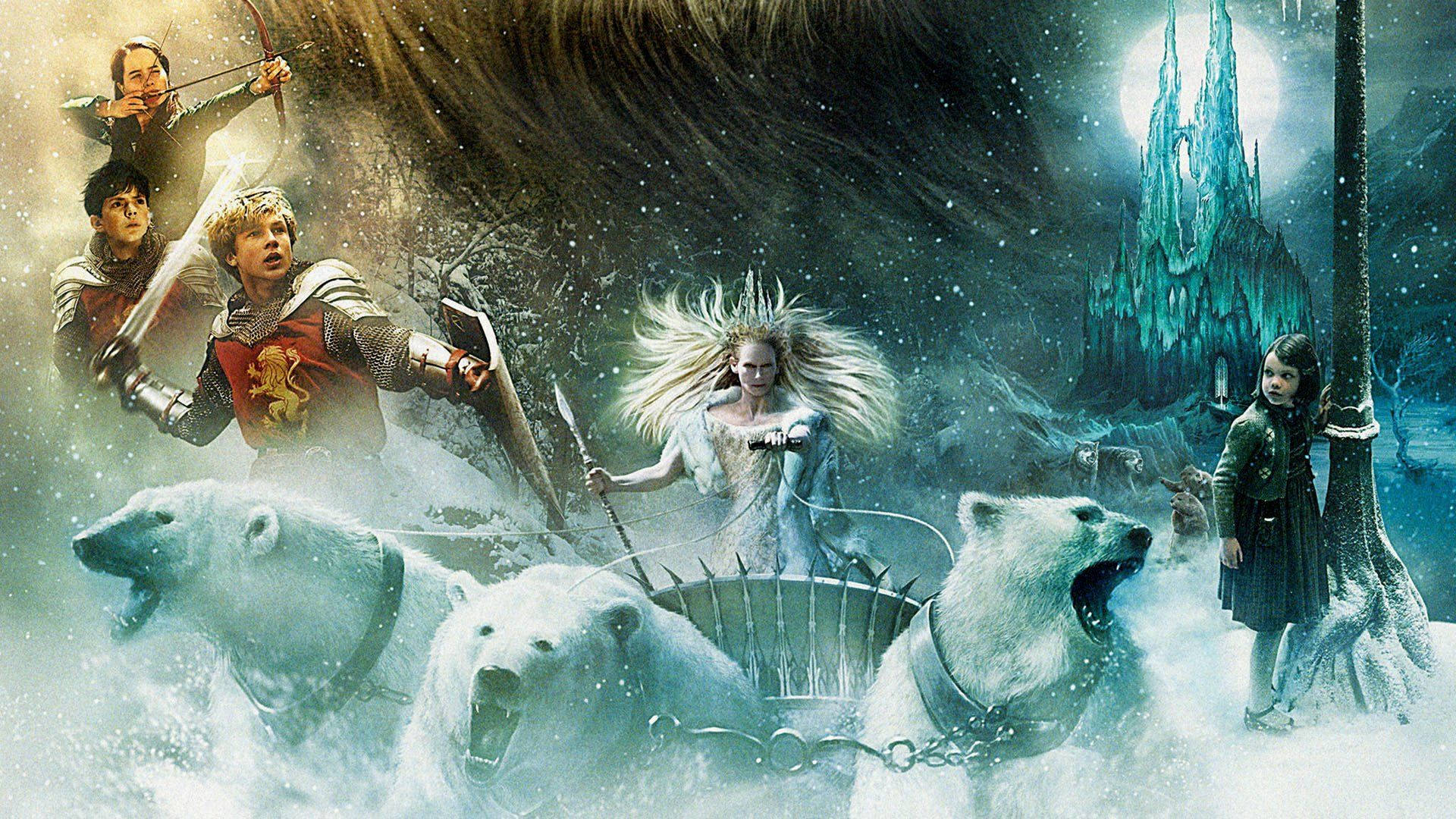 Tilda Swinton britisk skuespiller Narnia Tapet Wallpaper