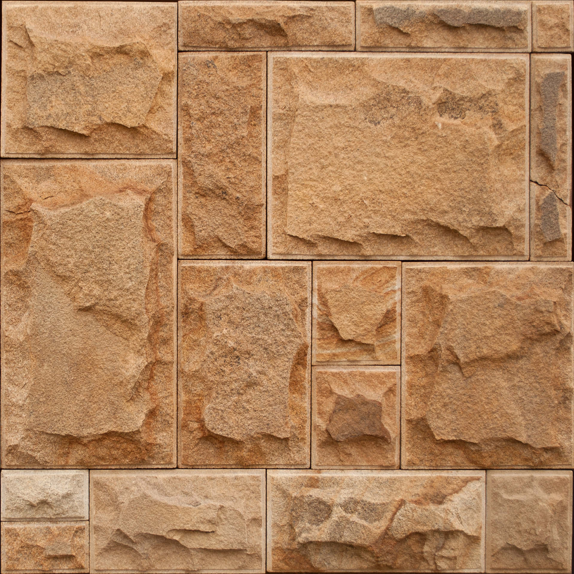 Stone Wall Tiles Wallpaper