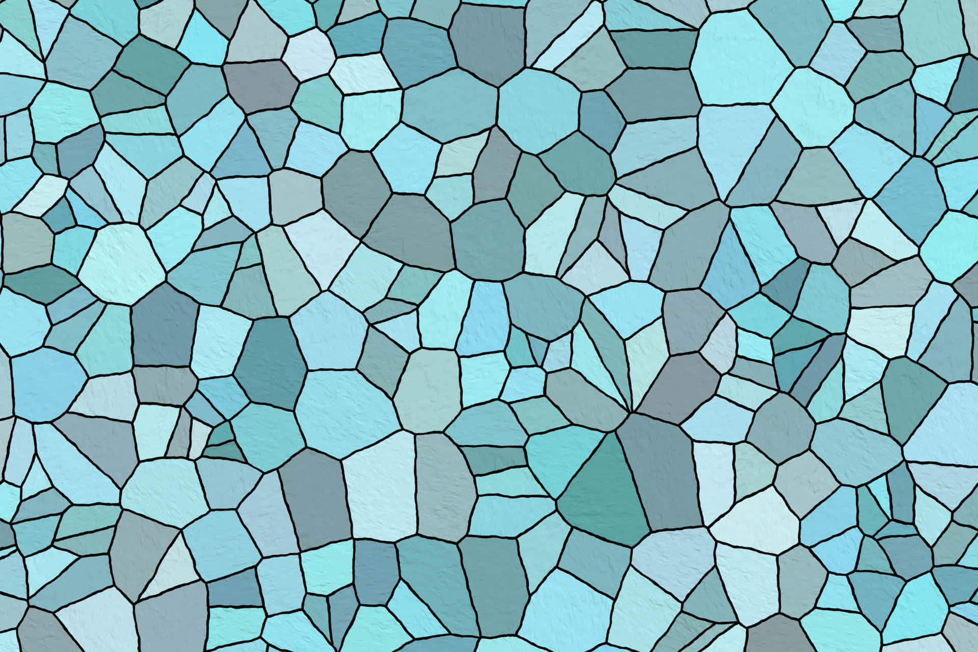 En blå og grå flise mønster med mange små fliser Wallpaper