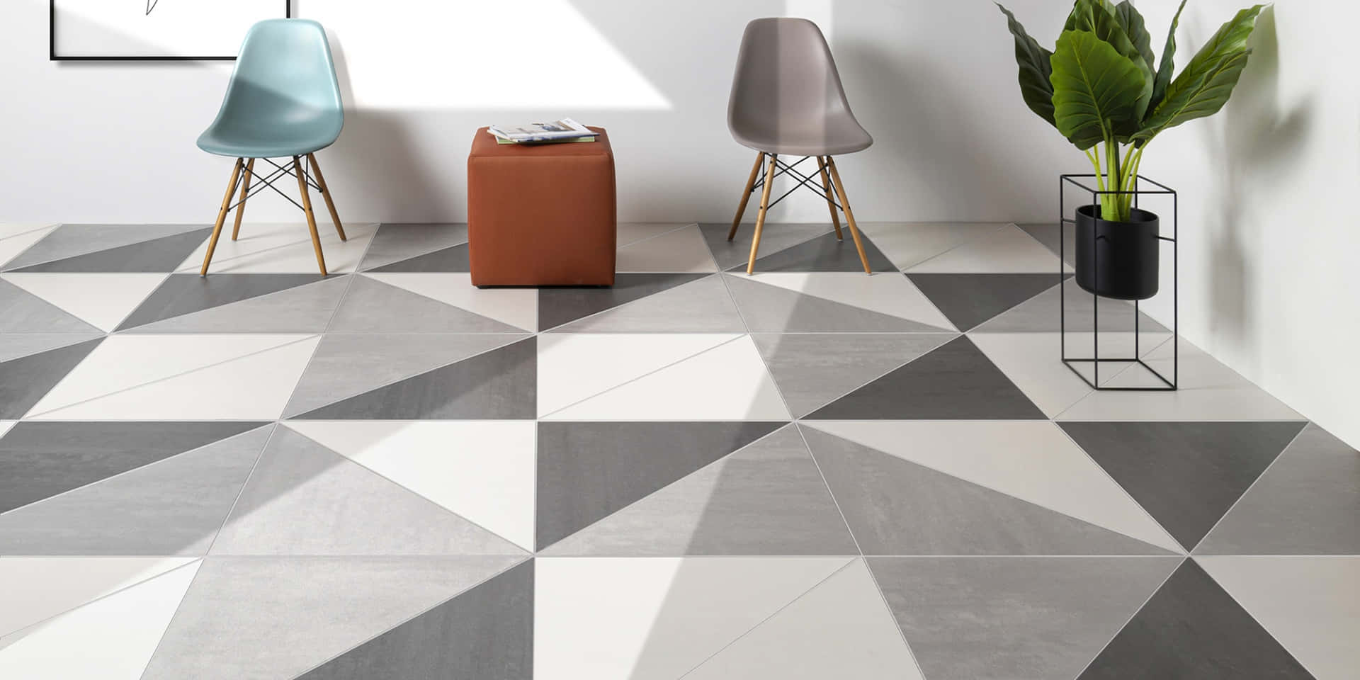 Transform your floors and walls with easy-to-install tile