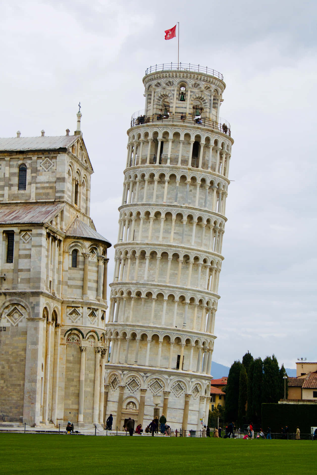 Tilted Tower Of Pisa Wallpaper
