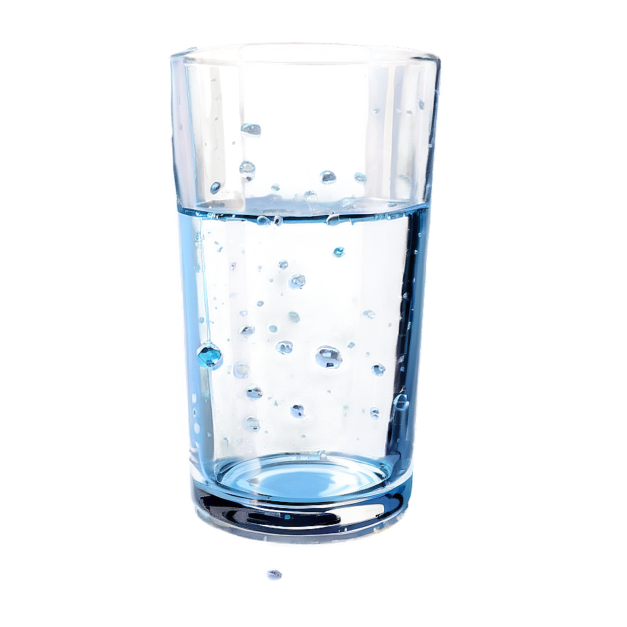 Tilted Water Glass Spill Png Imy PNG