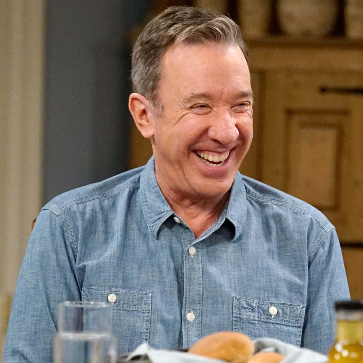 Actor Tim Allen in a Promotional Image Wallpaper
