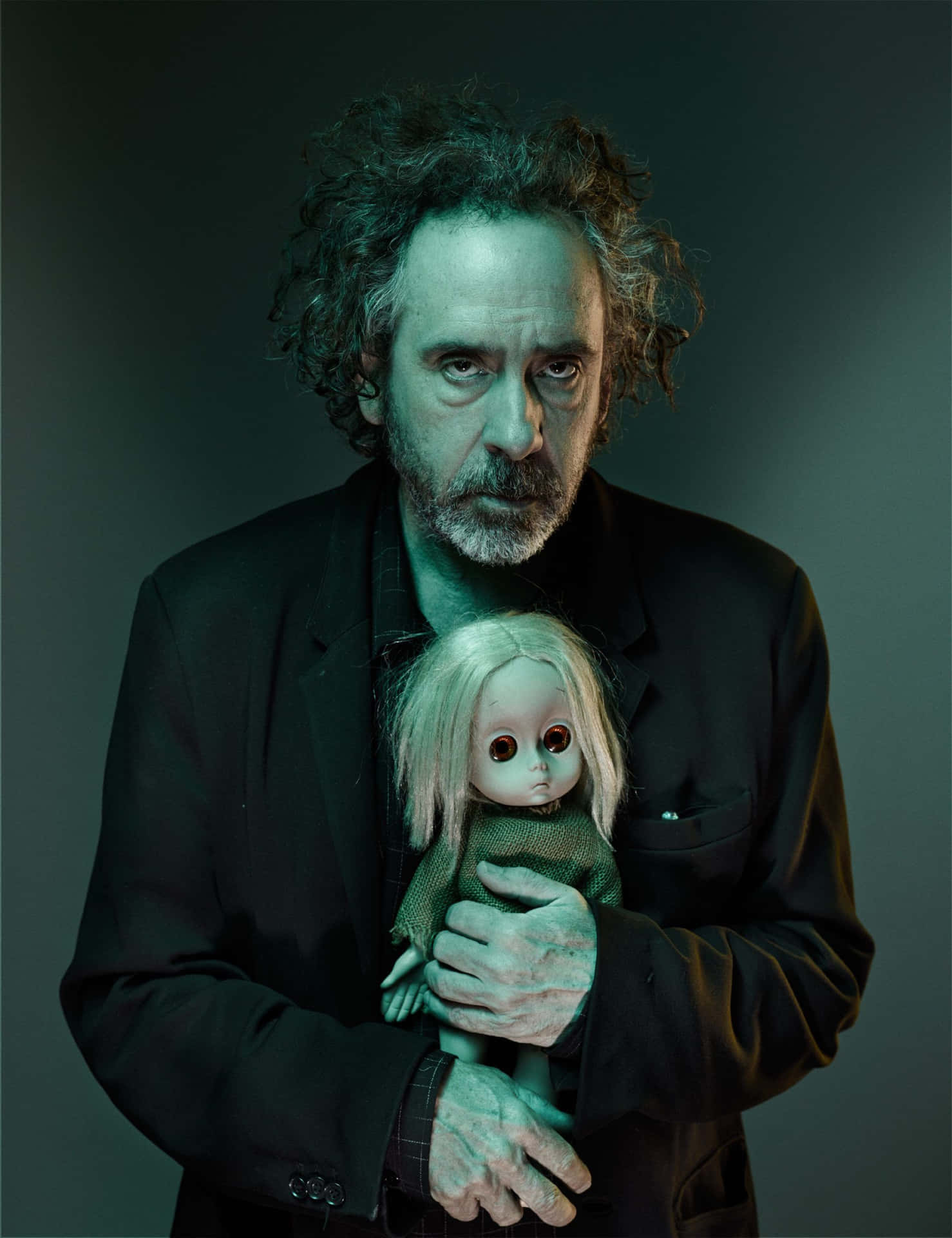 Download Tim Burton Director of Quirky and Unique Films Wallpaper