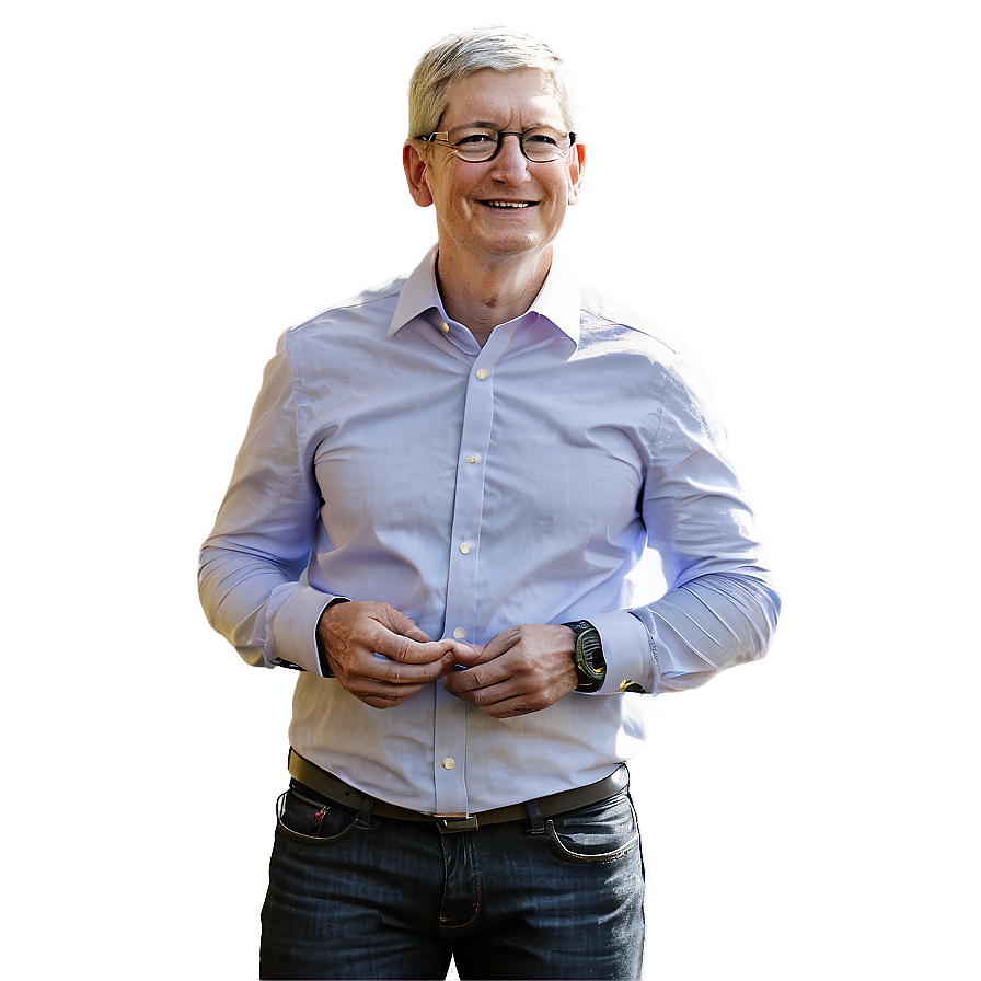 Tim Cook At Wwdc Png 06252024 PNG