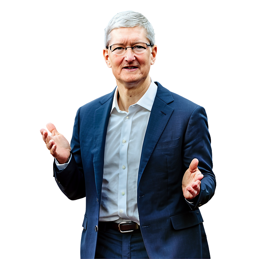 Tim Cook Digital Transformation Png Kyg45 PNG