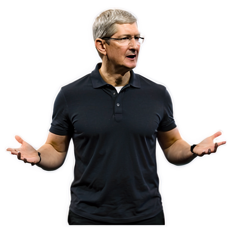 Tim Cook Presentation Png 78 PNG
