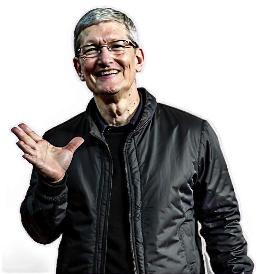Tim Cook Technology Visionary Png 06252024 PNG