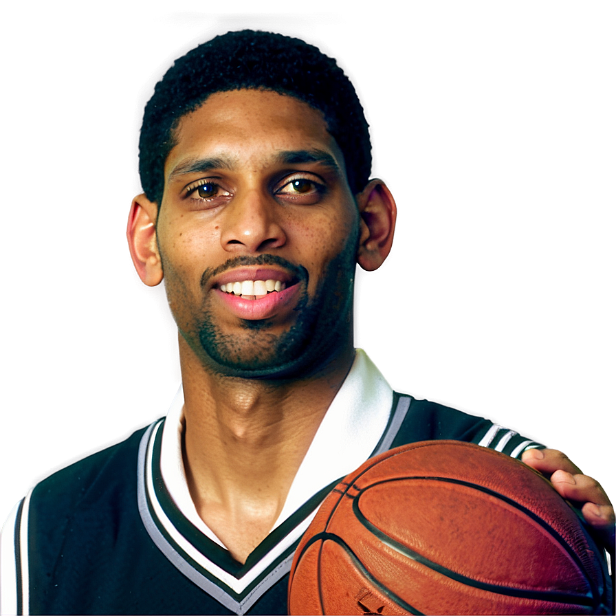 Tim Duncan College Days Png Mbg PNG